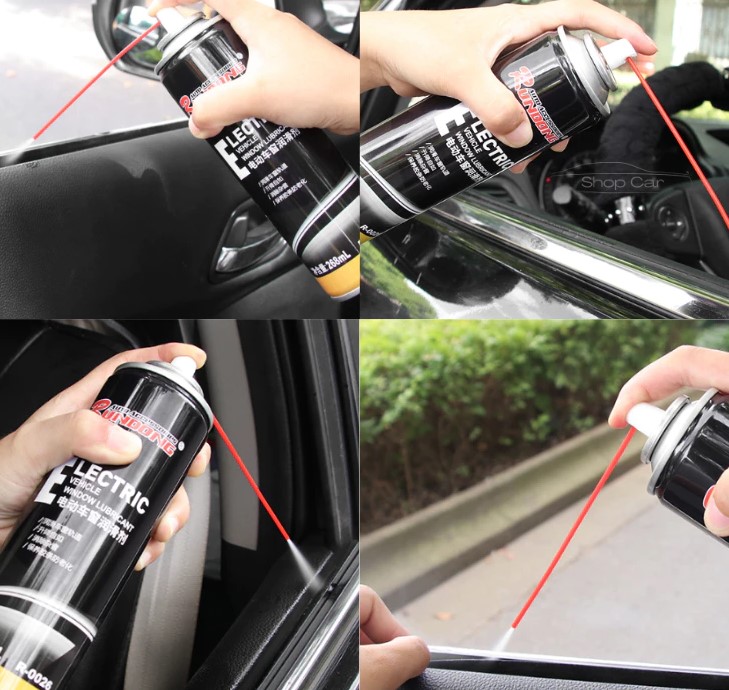 Chai Dầu Bôi Trơn Xịt Chống Kẹt, Chống Ồn, Cửa Điện, Gạt Mưa, Gương, Cửa Sổ Trời, Ghế Xe