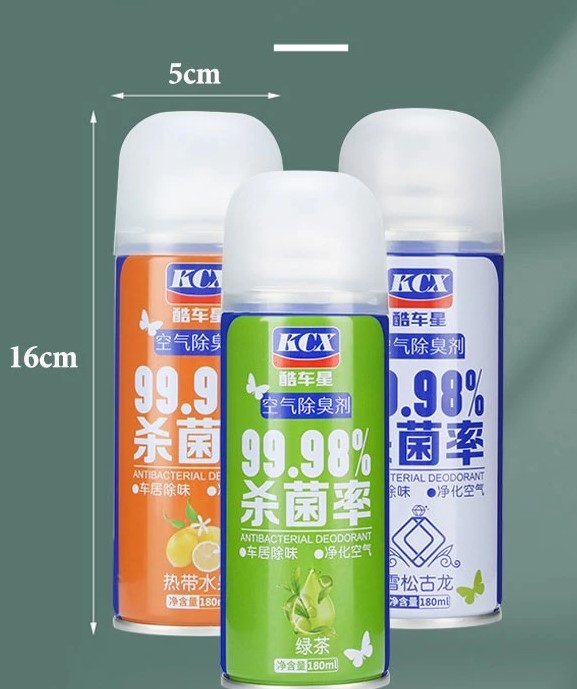 Chai Làm Sạch Khử Mùi Khử Khuẩn Điều Hòa Xe Ô Tô 150ml Làm Sạch Không Khí Cho Xe Hơi