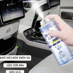 Chai Làm Sạch Khử Mùi Xe Ô Tô Cao Cấp Khử Khuẩn, Khử Mùi Điều Hòa Hiệu Quả, Không Gian Xe Thoáng Mát