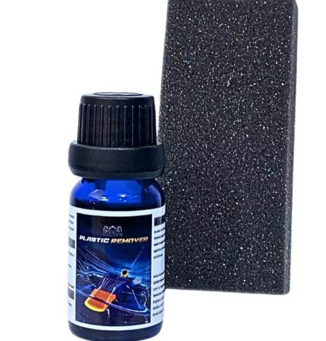 Chai Phục Hồi Nhựa Nhám Plastic Remover 10ml, Làm Mới Nhựa Đen Hiệu Quả