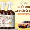 Chai Tinh Dầu Xịt Khử Mùi Xe Hơi VINA TƯƠI 100ml 500ml Thơm Xe Ô Tô, Giảm Say Xe Hiệu Quả