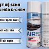 Chai Vệ Sinh Điều Hoà Ô Tô D-Chem Air Conditioner Cleaner Làm Sạch, Kháng Khuẩn Hệ Thống Điều Hòa Xe