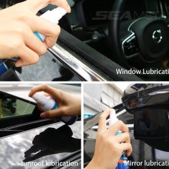 Chai Xịt Bôi Trơn Cửa Sổ Kính Xe Hơi SEAMETAL, Khử Tiếng Ồn, Dưỡng Cao Su Đa Năng