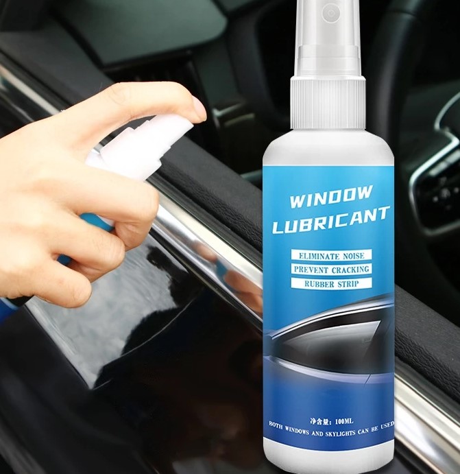 Chai Xịt Bôi Trơn Cửa Sổ Kính Xe Hơi SEAMETAL, Khử Tiếng Ồn, Dưỡng Cao Su Đa Năng