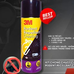 Chai Xịt Chống Chuột Cắn Dây Điện Khoang Máy Xe Ô Tô, 3M™ Rodent Repellant Coating 250g