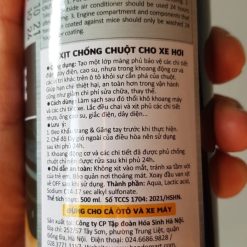 Chai Xịt Chống Chuột Cắn Dây Điện Ô Tô, Xe Máy Hando Autopro 500ml