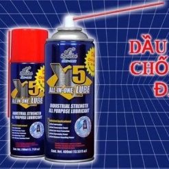 Chai Xịt Chống Rỉ Sét & Bôi Trơn X5, Hàng Nhập Khẩu Thái Lan Chính Hãng