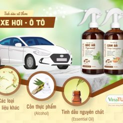 Chai Xịt Chống Say Xe Ô tô, Vệ Sinh Nội Thất, Khử Mùi Xe Hơi Hiệu Quả