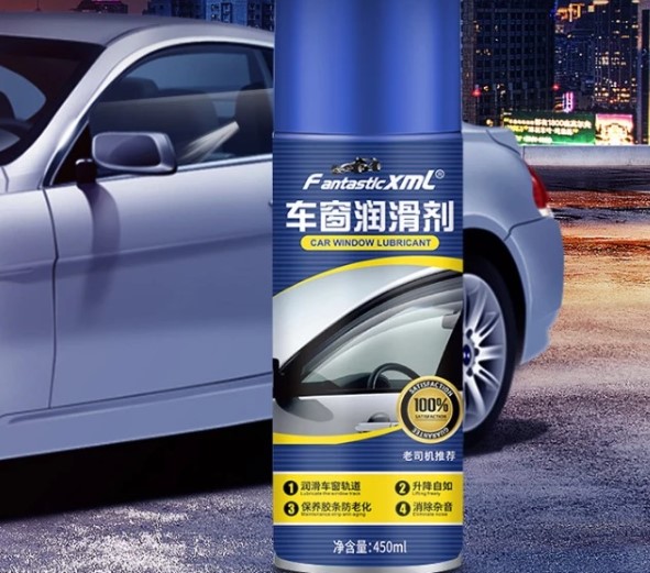 Chai Xịt Dầu Bôi Trơn Cửa Kính Ô Tô 450ml, Chống Kẹt Kính, Bảo Dưỡng Gioăng Cao Su Cửa & Nóc Xe