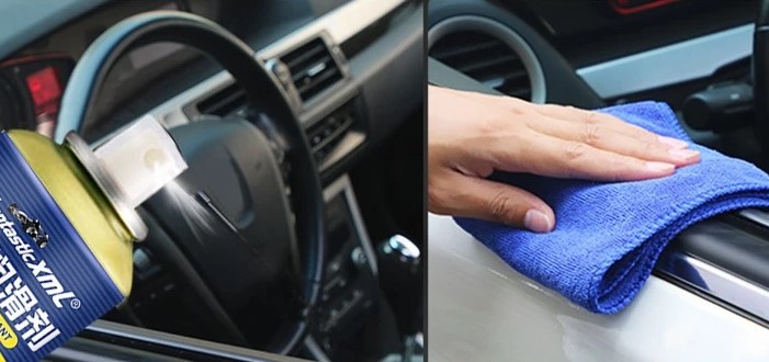 Chai Xịt Dầu Bôi Trơn Cửa Kính Ô Tô 450ml, Chống Kẹt Kính, Bảo Dưỡng Gioăng Cao Su Cửa & Nóc Xe