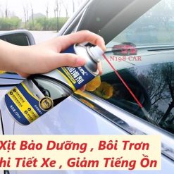 Chai Xịt Dầu Bôi Trơn Cửa Kính Ô Tô 450ml, Chống Kẹt Kính, Bảo Dưỡng Gioăng Cao Su Cửa & Nóc Xe