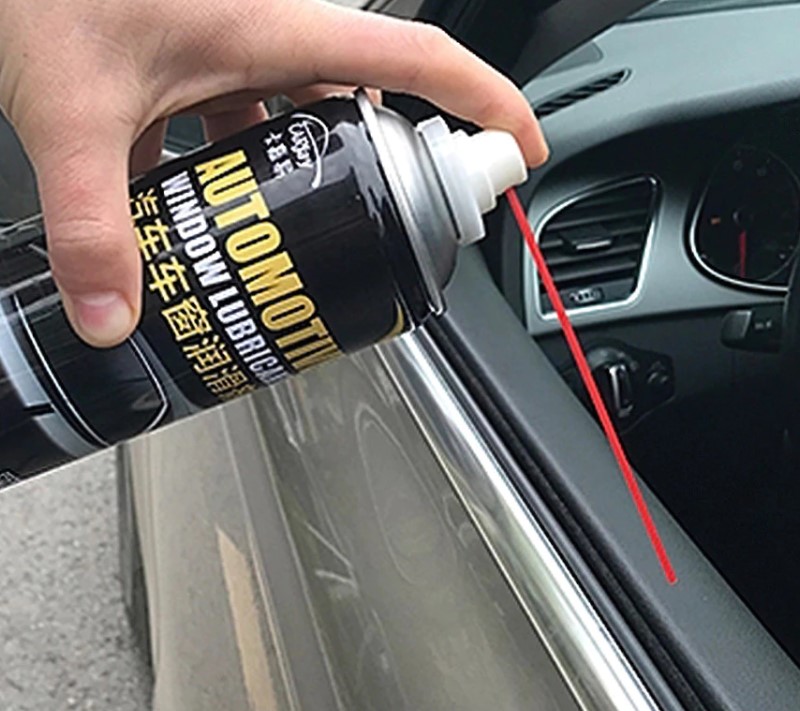 Chai Xịt Dầu Bôi Trơn Cửa Kính Ô Tô 450ml, Chống Kẹt Kính, Bảo Dưỡng Gioăng Cao Su, Cửa Nóc Xe Hơi