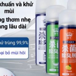 Chai Xịt Khử Mùi Diệt Khuẩn Hệ Thống Điều Hòa Ô Tô, Hương Nước Hoa, Loại Bỏ Mùi Nội Thất