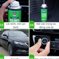 Chai Xịt Khử Mùi Diệt Khuẩn Ô Tô Korper Besonders, Hương Nước Hoa, Làm Sạch Nội Thất Xe Hơi