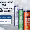 Chai Xịt Khử Mùi Diệt Khuẩn Xe Ô Tô, Làm Sạch Nội Thất, Khử Trùng Máy Lạnh, Hương Nước Hoa