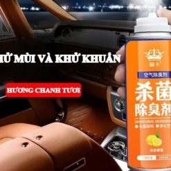 Chai Xịt Khử Mùi Diệt Khuẩn Xe Ô Tô, Làm Sạch Nội Thất, Khử Trùng Máy Lạnh, Hương Nước Hoa