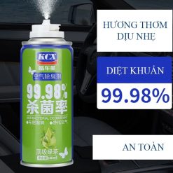 Chai Xịt Khử Mùi Nội Thất & Khử Khuẩn Điều Hòa Xe Ô Tô 180ml, Làm Sạch Không Khí Nhanh