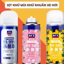 Chai Xịt Khử Mùi Ô Tô KCX 180ML Diệt Khuẩn, Làm Sạch Điều Hòa Xe Hơi