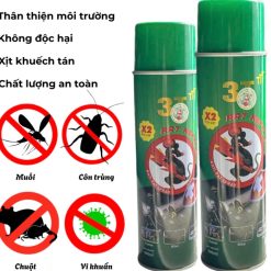 Chai Xịt Phủ Chống Chuột Xe Ô Tô 3T, Bảo Vệ Khoang Động Cơ, An Toàn Khi Sử Dụng