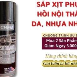 Chai Xịt Phục Hồi Nhựa Nhám & Bảo Dưỡng Đồ Da Nội Thất Ô Tô Đa Năng D-CHEM