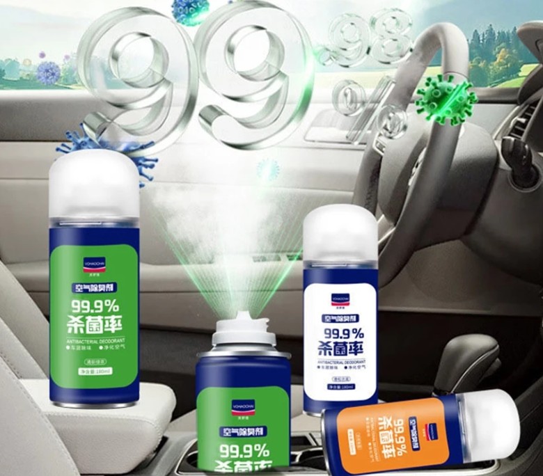 Chai Xịt Vệ Sinh Máy Lạnh Xe Ô Tô K01, Khử Mùi, Diệt Khuẩn, Làm Sạch Giàn Lạnh, Hương Thơm Dễ Chịu