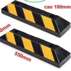 Chặn Bánh Xe Ô Tô Cao Su Kích Thước Cao 10 Rộng 15 Dài 55cm