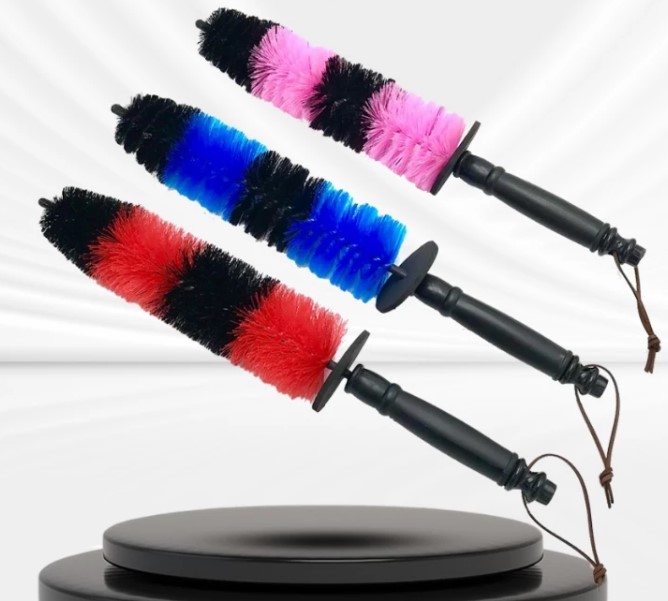 Chổi Cọ Rửa Vệ Sinh Khoang Máy & Lazang Ô Tô, Xe Máy Làm Sạch Sâu Các Vị Trí Khó Tiếp Cận