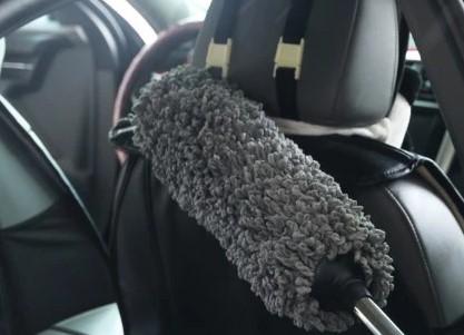 Chổi Lau Bụi Xe Ô Tô Sợi Dầu Chuyên Dụng, Cán Kim Loại Kéo Dài, Gọn Nhẹ Tiện Lợi