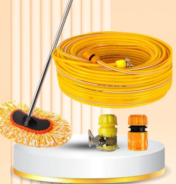 Chổi Lau Rửa Xe Ô Tô Cán Inox, Chổi Rửa Xe Đa Năng, Mềm Mại & Dễ Sử Dụng