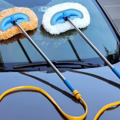 Chổi Rửa Xe 2 Trong 1 Kèm Vòi Nước Đa Năng Cho Xe Hơi, Nhà Cửa & Máy Lạnh