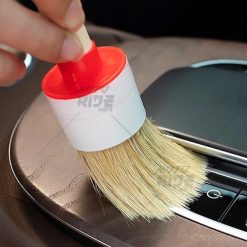 Cọ Detailing Rửa Xe Lông Heo Cán Gỗ, Dụng Cụ Làm Sạch Chuyên Dụng Cho Nội Ngoại Thất Ô Tô, Xe Máy