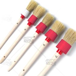 Cọ Detailing Rửa Xe Lông Heo Cán Gỗ, Dụng Cụ Làm Sạch Chuyên Dụng Cho Nội Ngoại Thất Ô Tô, Xe Máy