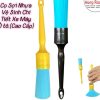 Cọ Rửa Chi Tiết Xe Ô Tô, Xe Máy Lông Nhựa Mịn Xanh, Đánh Bật Bụi Bẩn Mọi Ngóc Ngách