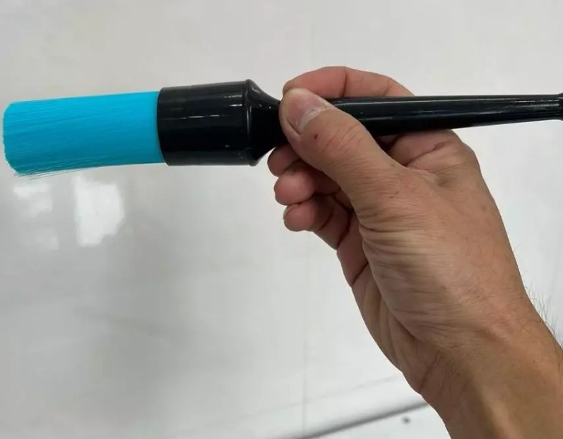 Cọ Rửa Chi Tiết Xe Ô Tô, Xe Máy Lông Nhựa Mịn Xanh, Đánh Bật Bụi Bẩn Mọi Ngóc Ngách