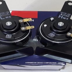Còi Sên (Còi Sò) DENSO 12V Chính Hãng Indonesia, Âm Thanh Mạnh Mẽ, Giắc & Bát Đầy Đủ