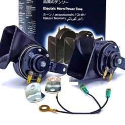 Còi Sên (Còi Sò) DENSO 12V Chính Hãng Indonesia, Âm Thanh Mạnh Mẽ, Giắc & Bát Đầy Đủ