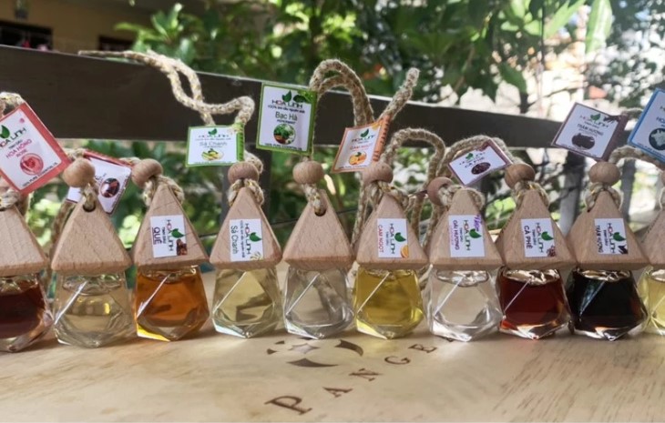 Combo 10 Chai Tinh Dầu Treo Xe Ô Tô, Khử Mùi Siêu Hiệu Quả, Sả Chanh, Quế