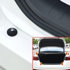 Combo 10 Đệm Giảm Chấn Ô Tô, Nút Giảm Lực Đóng Cửa, Miếng Dán Chống Xóc Kèm Logo Hãng Xe