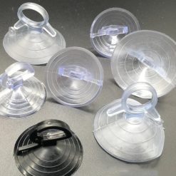 Combo 10 Móc Hít Kính Chắn Gió Cho Xe Hơi Chất Liệu Nhựa PP Trong Suốt