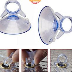 Combo 10 Móc Hít Kính Chắn Gió Cho Xe Hơi Chất Liệu Nhựa PP Trong Suốt