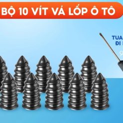 COMBO 10 Vít Vá Lốp Ô Tô Kèm Tua Vít Kaston Vá Lốp Nhanh, Tiện Lợi