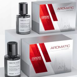 Combo 2 Chai Nước Hoa Ô Tô AROMATIC Khử Mùi Xe Cao Cấp, Hương Hoa Kết Hợp Gỗ