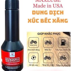 Combo 2 Chai Xúc Béc Xăng, Vệ Sinh Buồng Đốt Maxlube USA (Phiên bản cải tiến – 60ml)