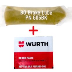 Combo 2 Gói Mỡ Tra Ắc Chốt Phanh BG 605BK & Mỡ Tra Má Phanh Wurth Brake Paste 5.5g