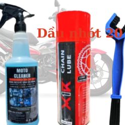 Combo Bảo Dưỡng Sên X1R, Bôi Trơn & Làm Sạch Xe Mô Tô Hiệu Quả