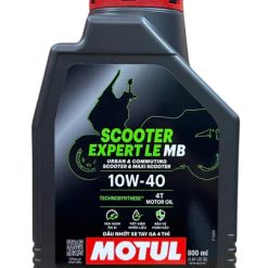 Combo Nhớt Xe Tay Ga Motul Expert Le, Kèm Quà Tặng Nhớt Láp Motul
