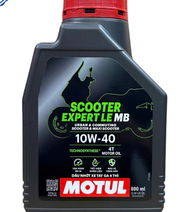 Combo Nhớt Xe Tay Ga Motul Expert Le, Kèm Quà Tặng Nhớt Láp Motul