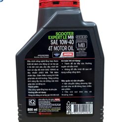 Combo Nhớt Xe Tay Ga Motul Expert Le, Kèm Quà Tặng Nhớt Láp Motul