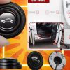 Combo Nút Giảm Chấn Đóng Cửa Xe Ô Tô, Bảo Vệ Xe, Giảm Lực Đóng Êm Ái