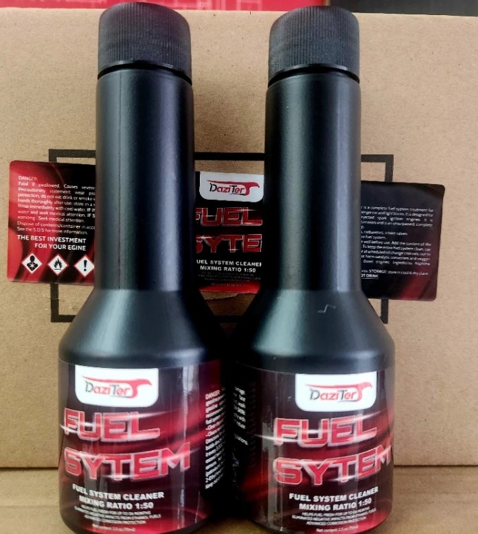 Combo Phụ Gia Súc Béc Xăng Daziter 75ml USA, Làm Sạch Kim Phun, Vệ Sinh Bình Xăng Con